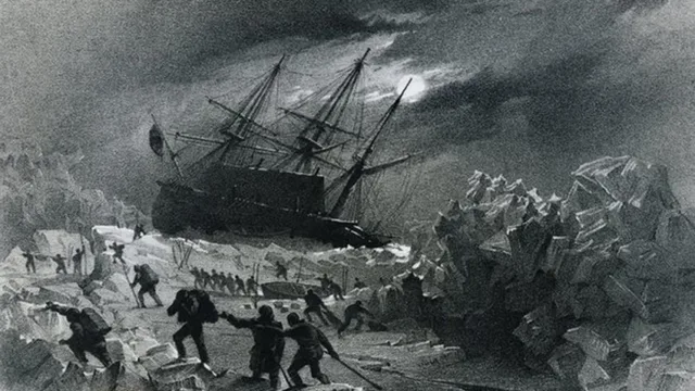 کشتی غرق شده HMS Terror پس از 168 سال، در زیر دریای قطب شمال پیدا شد!