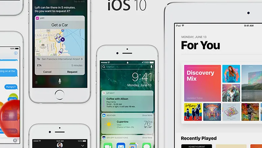 تاریخ و زمان انتشار iOS 10 به همراه لیست دستگاههای سازگار