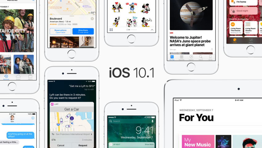آی او اس 10.1: 5 قابلیت برتر نسخه‌ی جدید سیستم عامل اپل