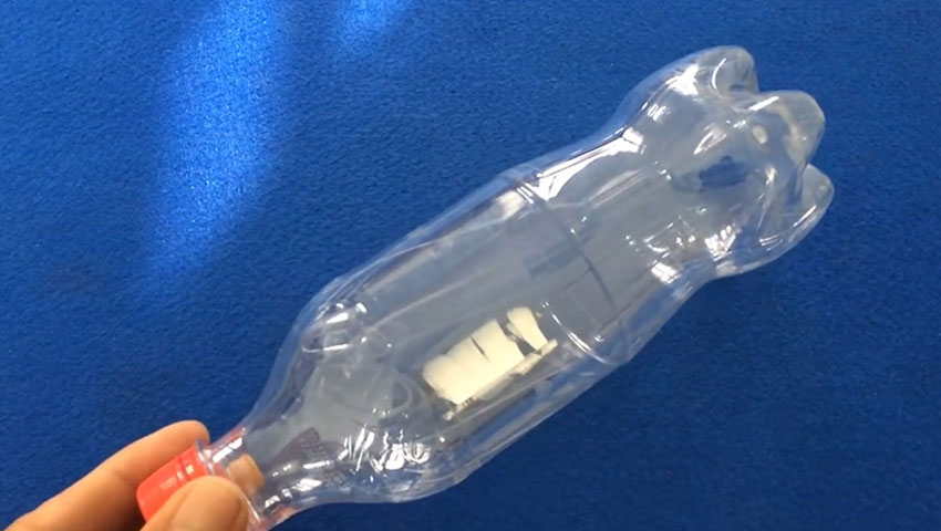 استفاده جالب و خلاقانه از بطری‌های پلاستیکی نوشابه