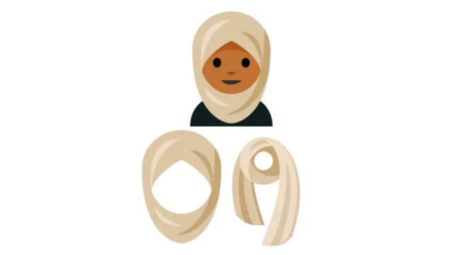 اضافه شدن شکلک زن حجاب دار