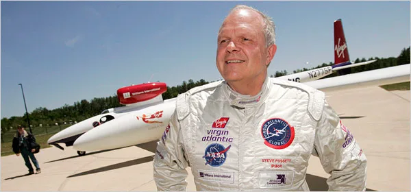 دیجی قلم؛ زندگینامه Steve Fossett، مردی که پرواز کرد و ناپدید شد