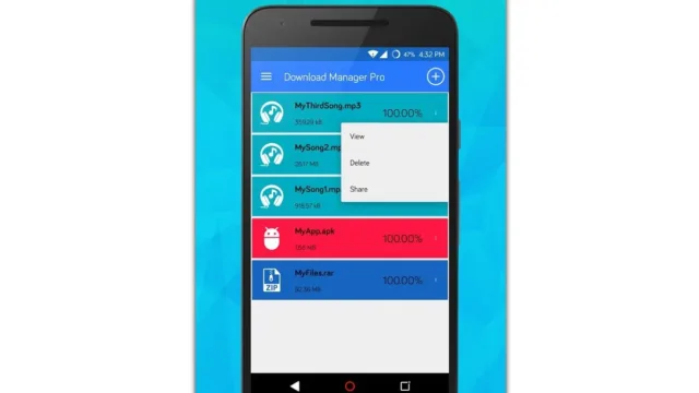 5 اپلیکیشن برتر مدیریت دانلود برای اندروید