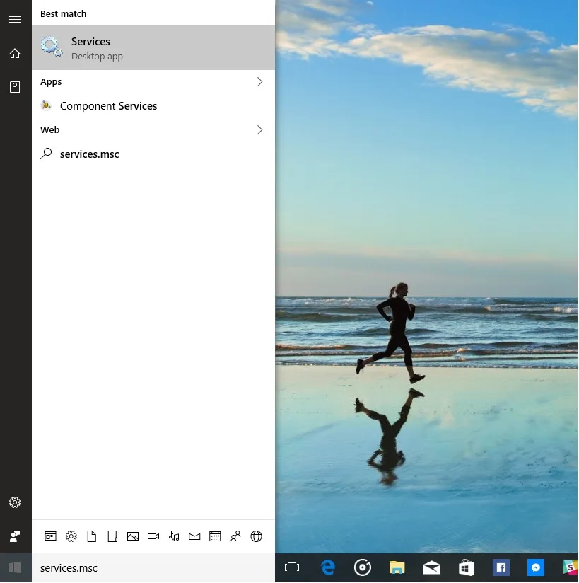 services-msc-windows-10
