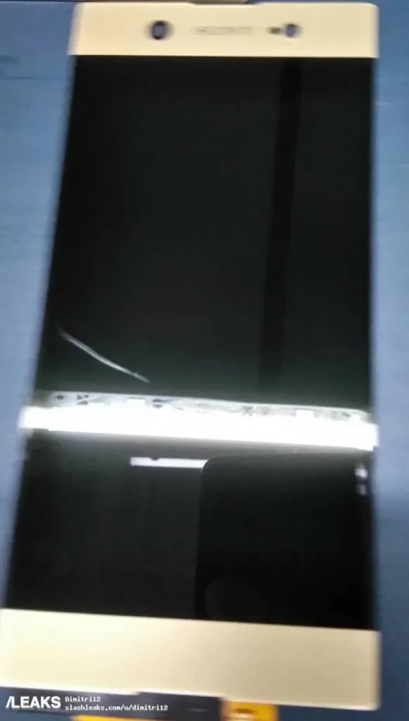تصویری از پنل جلوی گوشی سونی Xperia XZ مدل سال 2017 به بیرون درز کرد
