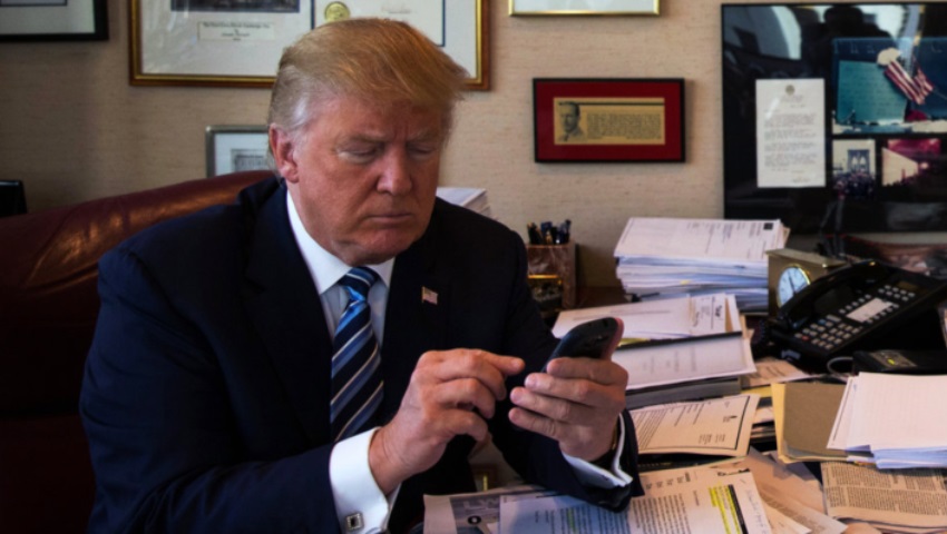 دونالد ترامپ مجبور به تعویض گوشی اندرویدی خود با یک دستگاه ایمن‌تر شد