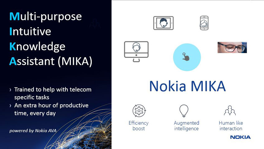 نوکیا میکا معرفی شد؛ دستیار صوتی مخصوص فنلاندنوکیا میکای‌ها برای اپراتورهای ارتباطی