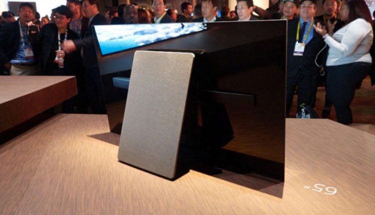 ترکیب صفحه نمایش و بلندگو در تلویزیون های OLED سونی
