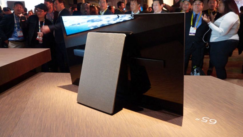 ترکیب صفحه نمایش و بلندگو در تلویزیون های OLED سونی