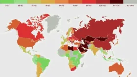 آلوده‌ترین کشورهای جهان مشخص شد؛ ایران در رتبه یازدهم!