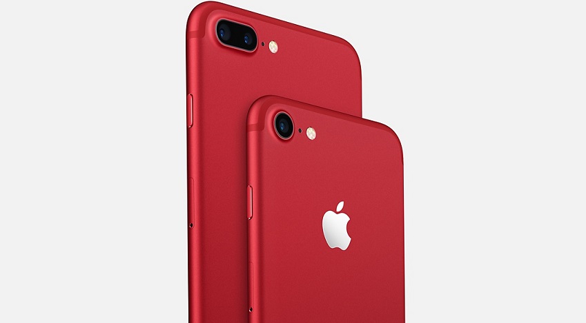 اپل آیفون 7 و آیفون 7 پلاس قرمز رنگ را با نام Product Red iPhone 7 رونمایی کرد