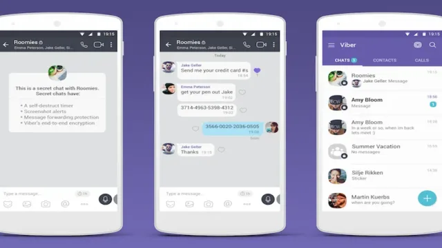 قابلیت از بین بردن خودکار مکالمات به اپلیکیشن پیام رسان وایبر اضافه شد