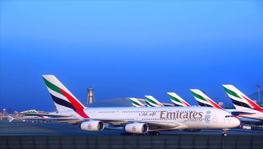 راه حل جدید هواپیمایی امارات برای پروازهای آمریکا و انگلیس!