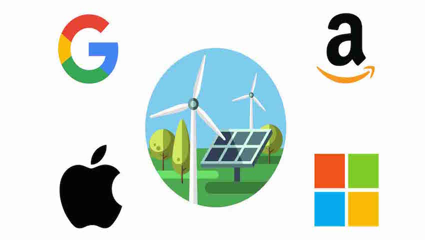 اپل، گوگل، مایکروسافت و آمازون بی‌اعتنا به لغو دستور ترامپ برای مبارزه با تغییرات اقلیم!