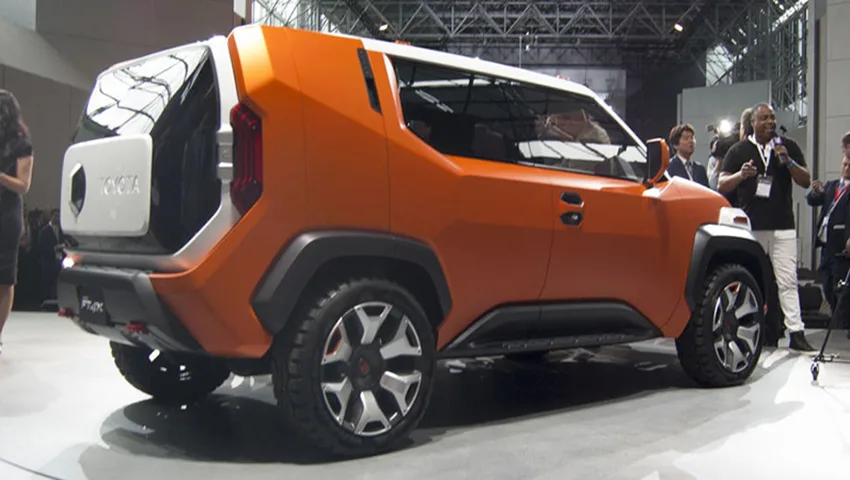 رونمایی تویوتا از FT-4X ، جایگزین FJ Cruiser