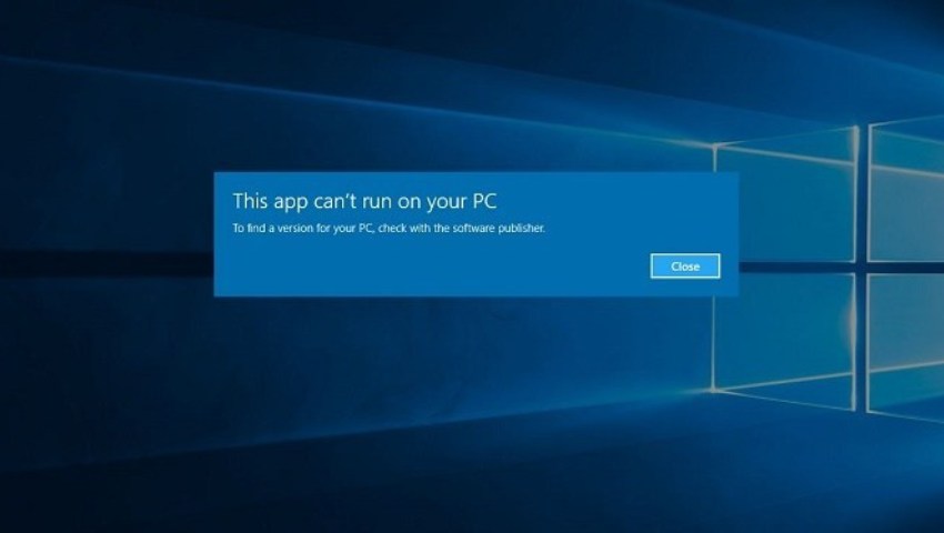 پیام خطای This App Can’t Run On Your PC در ویندوز 10 را رفع کنید