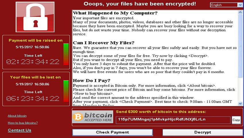مایکروسافت یک وصله‌ی امنیتی برای مبارزه با WannaCry برای ویندوز ایکس پی منتشر کرد