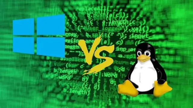 مقایسه‌ی ویندوز و لینوکس