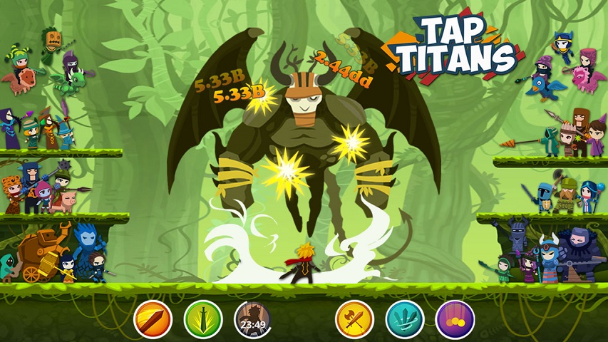بررسی بازی Tap Titans؛ جالب، سرگرم کننده و هیجان انگیز