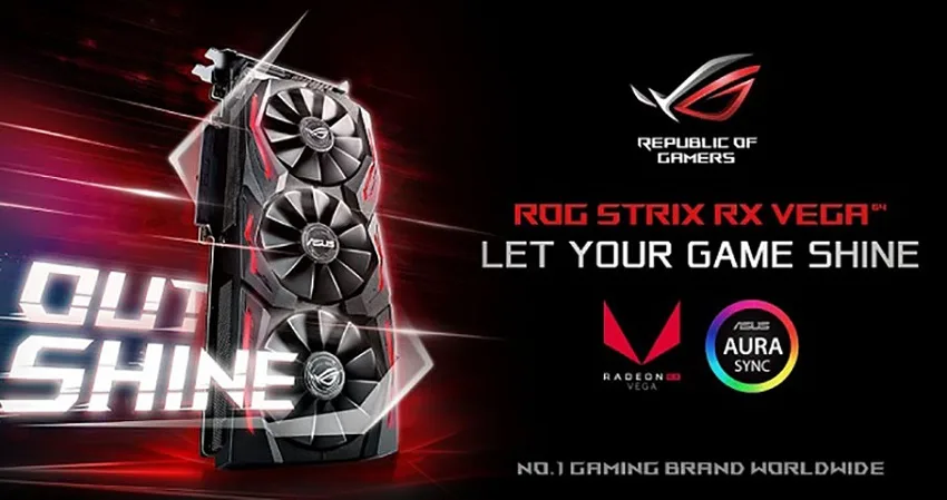 ایسوس STRIX RX Vega 64 را معرفی کرد؛ قدرتمندترین کارت گرافیک تاریخ AMD