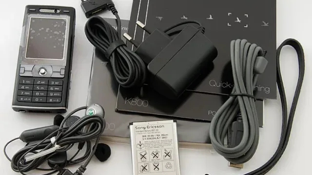 جعبه سونی اریکسون کی 800