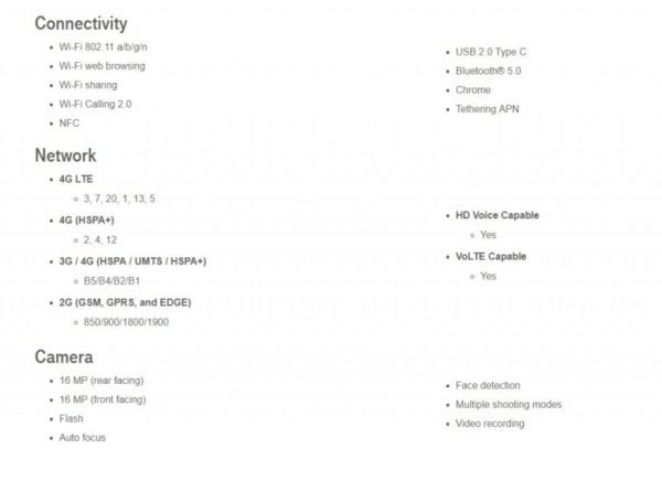 مشخصات یو 11 لایف