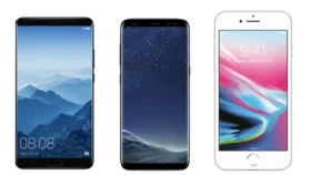مقایسه میت 10 ، گلکسی اس 8 و آیفون 8 پلاس