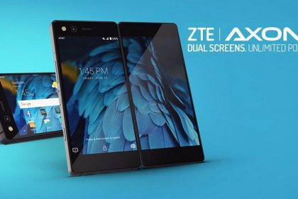 ZTE Axon M معرفی شد؛ یک گوشی با دو نمایشگر و طراحی عجیب!