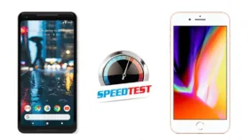 تست سرعت پیکسل 2 ایکس ال و آیفون 8 پلاس ؛ جدال اندروید خام با آی او اس