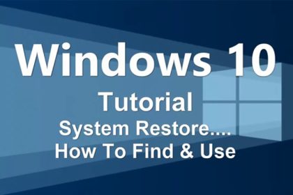 نحوه Restore کردن سیستم در ویندوز 10