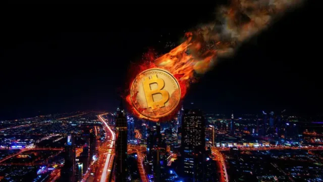 سقوط ارزش بیت کوین
