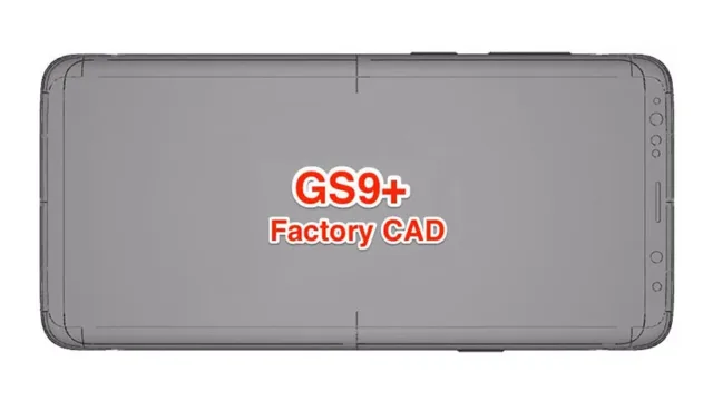 تصویر CAD گلکسی اس 9