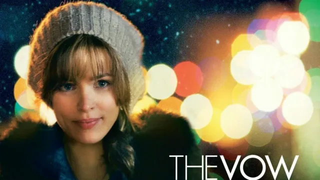 پوستر فیلم سینمایی عاشقانه و درام The Vow با حضور ریچل مک‌آدامز و چنینگ تیتوم به عنوان زوج اصلی داستان واقعی