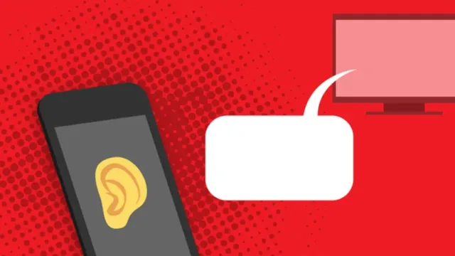 گوش دادن اپ ها به تلویزیون
