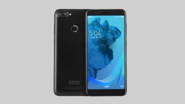 گوشی لنوو K320t با طراحی مدرن، حاشیه‌های باریک صفحه نمایش و دوربین دوگانه در پنل پشتی