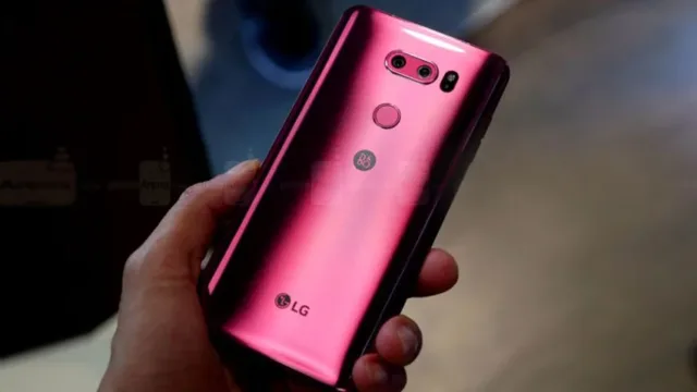 گوشی مبتنی بر هوش مصنوعی ال جی V30s