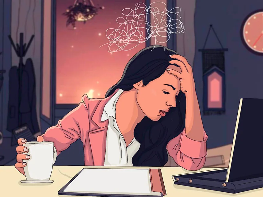 فکر کردن بیش از حد