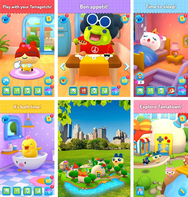 اسکرین شاتهای My Tamagotchi Forever