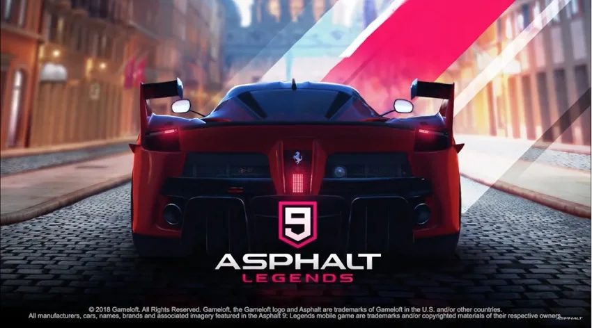 آسفالت 9 «Asphalt 9: Legends» منتشر شد