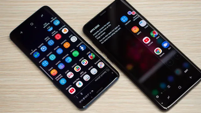 مخفی کردن اپ‌ها در گلکسی اس 9