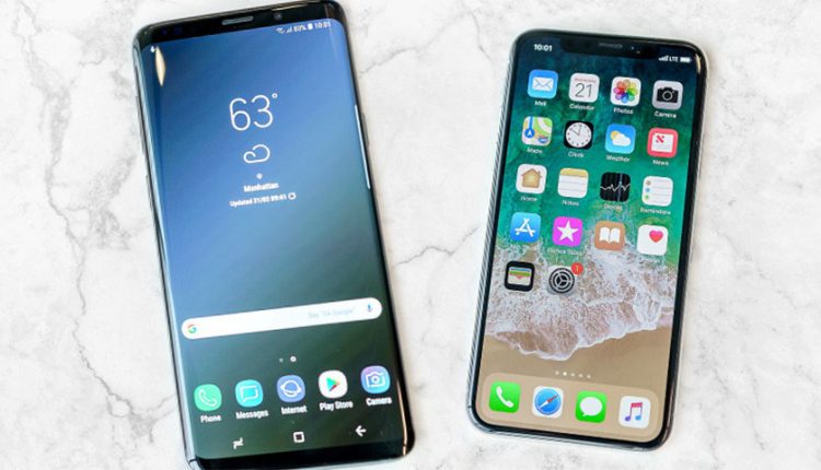 گلکسی اس 9 و آیفون ایکس
