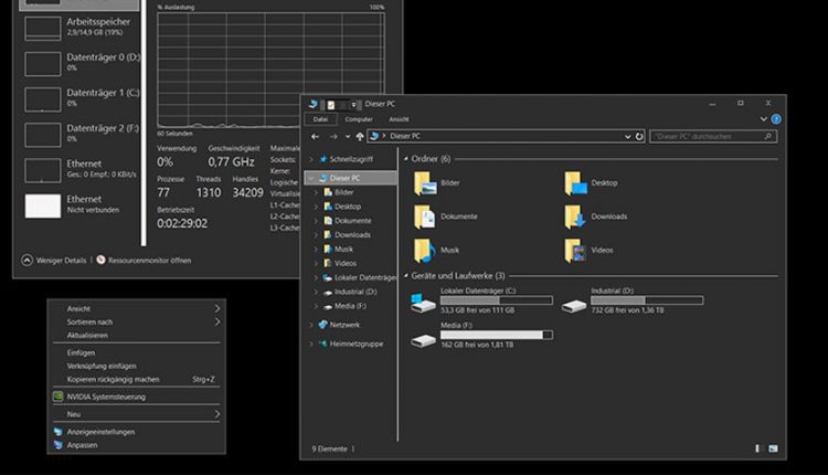 آموزش نحوه فعال کردن حالت Dark Mode در ویندوز 10