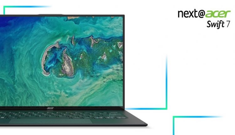 ایسر Swift 7 جدید باریکترین لپتاپ جهان معرفی شد