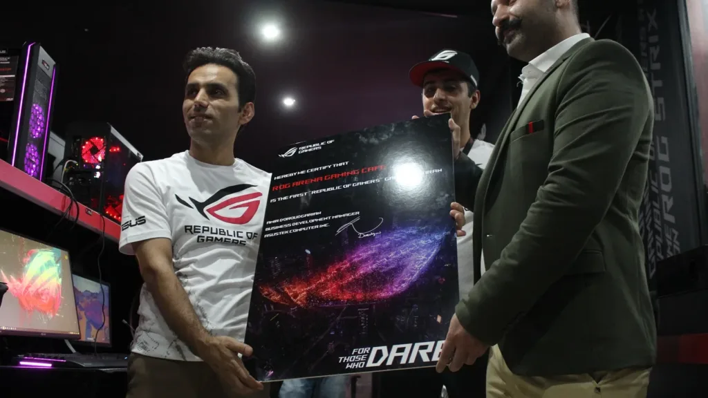 افتتاح نخستین گیم سنتر ROG ایسوس در ایران