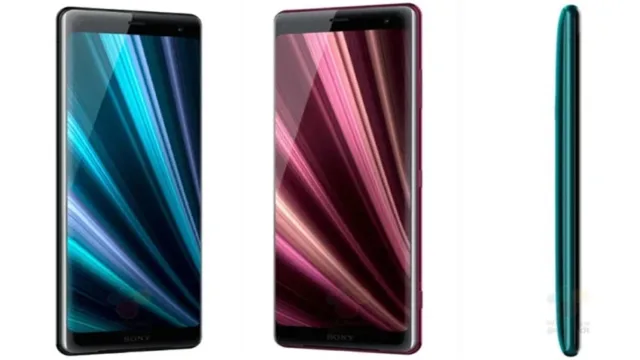انتشار تصاویر رندر شده از Xperia XZ3 سونی