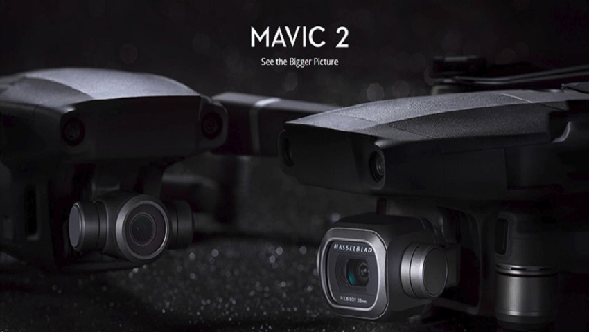 پهپادهای Mavic 2 Pro و Mavic 2 Zoom دی جی آی رونمایی شدند
