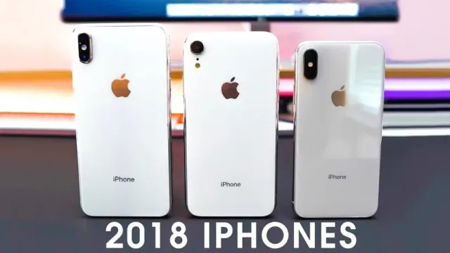 آیفون Xr، آیفون Xs و آیفون Xs Max