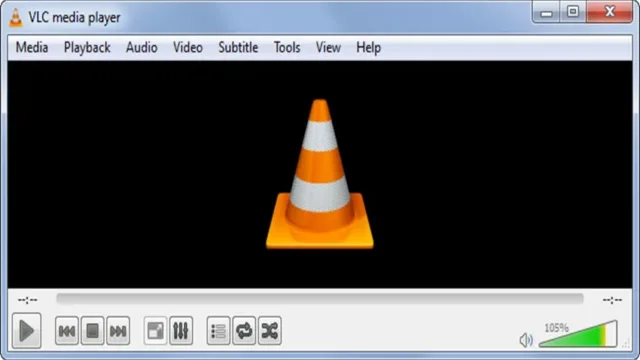 نمای محیط نرم‌افزار VLC و پنجره تنظیمات مربوط به از سرگیری پخش ویدیو از آخرین نقطه تماشا