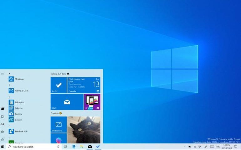 کمپانی مایکروسافت از تم جدید و روشن ویندوز 10 پرده‌برداری کرد