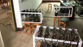 سوء استفاده یک مدیر چینی از امکانات مدرسه برای ماینینگ!